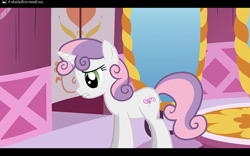 Size: 1280x800 | Tagged: safe, artist:mr kupkake, imported from derpibooru, sweetie belle, strangers, alternate cutie mark, older, scratch21, youtube link