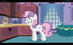 Size: 1280x800 | Tagged: safe, artist:mr kupkake, imported from derpibooru, sweetie belle, strangers, alternate cutie mark, older, scratch21, youtube link