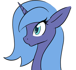 Size: 900x825 | Tagged: safe, artist:pony-butt-express, imported from derpibooru, princess luna, cute, female, lunabetes, s1 luna, solo