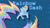 Size: 1366x768 | Tagged: safe, artist:brassiamaurva, imported from derpibooru, rainbow dash, female, flying, impossibly long tail, solo, wallpaper