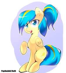 Size: 1896x2090 | Tagged: safe, artist:papibabidi, imported from derpibooru, oc, oc only, oc:electra, pegasus, pony, cute, female, mare, solo