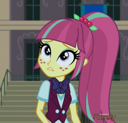 Size: 703x674 | Tagged: safe, imported from derpibooru, screencap, sour sweet, equestria girls, friendship games, cute, discovery family logo, female, solo, sourbetes