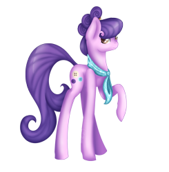 Size: 2229x2273 | Tagged: safe, artist:midfire, imported from derpibooru, suri polomare, earth pony, pony, clothes, female, long legs, mare, raised hoof, scarf, simple background, solo, transparent background