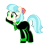 Size: 1152x1152 | Tagged: safe, artist:jeatz-axl, artist:motownwarrior01, imported from derpibooru, coco pommel, dc comics, female, green lantern, green lantern (comic), green lantern corps, simple background, solo, transparent background, wristband