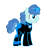 Size: 1152x1152 | Tagged: safe, artist:dashiesparkle, artist:motownwarrior01, imported from derpibooru, party favor, blue, blue lantern, blue lantern corps, dc comics, green lantern, green lantern (comic), horn ring, magic, male, simple background, solo, transparent background