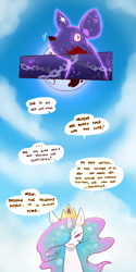 Size: 960x1920 | Tagged: safe, artist:cold-blooded-twilight, imported from derpibooru, princess celestia, comic:cold storm, comic, explicit source, moon, stars