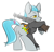 Size: 1280x1219 | Tagged: safe, artist:bbsartboutique, imported from derpibooru, oc, oc only, bullet, butt, clothes, dice, frog (hoof), grenade launcher, gun, plot, simple background, solo, underhoof, weapon