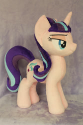 Size: 1504x2256 | Tagged: safe, artist:whitedove-creations, imported from derpibooru, starlight glimmer, commission, irl, photo, plushie, solo