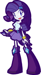 Size: 479x871 | Tagged: safe, artist:rvceric, imported from derpibooru, rarity, equestria girls, clothes, female, nail polish, simple background, skirt, solo, transparent background