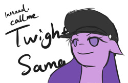 Size: 900x582 | Tagged: safe, artist:yuwentaiji, imported from derpibooru, twilight sparkle, hat