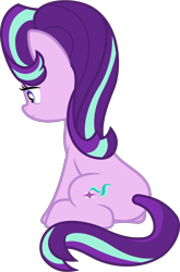 Size: 3890x5890 | Tagged: safe, artist:90sigma, imported from derpibooru, starlight glimmer, .svg available, female, frown, sad, simple background, sitting, solo, transparent background, vector