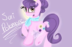 Size: 2048x1344 | Tagged: safe, artist:scarlett-letter, imported from derpibooru, suri polomare, pony, female, mare, simple background, solo