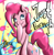 Size: 1280x1301 | Tagged: safe, artist:r5on11c, imported from derpibooru, pinkie pie, earth pony, pony, female, happy, smiling, solo