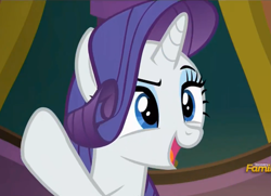 Size: 1977x1431 | Tagged: safe, imported from derpibooru, screencap, rarity, pony, spice up your life, discovery family logo