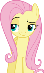 Size: 1413x2322 | Tagged: safe, artist:shabrina025, imported from derpibooru, fluttershy, dat face, faic, female, simple background, smiling, smirk, smug, smugshy, solo, transparent background, vector