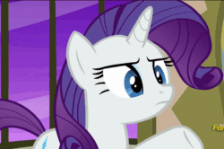 Size: 832x551 | Tagged: safe, imported from derpibooru, screencap, rarity, pony, spice up your life, animated, female, head shake, loop