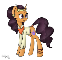 Size: 1024x992 | Tagged: safe, artist:despotshy, imported from derpibooru, saffron masala, pony, unicorn, spice up your life, female, mare, simple background, solo, transparent background