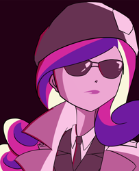 Size: 820x1008 | Tagged: safe, artist:piccolocwel, imported from derpibooru, princess cadance, equestria girls, crossover, dean cadance, female, kazuhira miller, metal gear solid, metal gear solid 5, solo