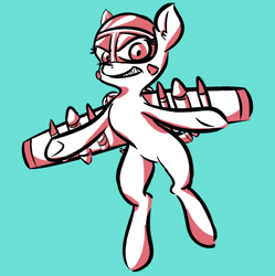 Size: 1280x1284 | Tagged: safe, artist:nobody, imported from derpibooru, oc, oc only, oc:blitz, original species, plane pony, pony, a-10 thunderbolt ii, flying, plane, solo