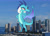 Size: 2890x2100 | Tagged: safe, artist:outlaw4rc, artist:outlawquadrant, artist:theotterpony, imported from derpibooru, princess ember, dragon, building, dragoness, florida, giantess, irl, macro, miami, photo, skyscraper, solo