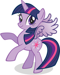 Size: 470x586 | Tagged: safe, imported from derpibooru, twilight sparkle, alicorn, pony, female, rearing, solo, twilight sparkle (alicorn)