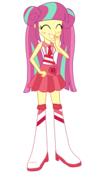 Size: 688x1160 | Tagged: safe, artist:luckyclau, imported from derpibooru, sour sweet, equestria girls, friendship games, alternate hairstyle, alternate universe, female, simple background, solo, transparent background, vector