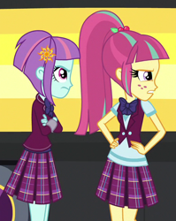 Size: 454x570 | Tagged: safe, imported from derpibooru, sour sweet, sunny flare, equestria girls, friendship games