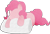 Size: 1250x845 | Tagged: safe, artist:saw-buck, imported from derpibooru, pinkie pie, female, minimalist, pillow, sleeping, solo