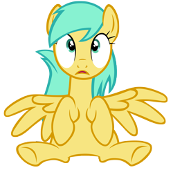 Size: 7100x7000 | Tagged: safe, artist:tardifice, imported from derpibooru, sunshower raindrops, pegasus, pony, absurd resolution, female, looking at you, mare, simple background, sitting, solo, spread wings, transparent background, vector