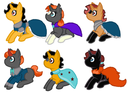 Size: 749x549 | Tagged: safe, artist:thefanficfanpony, imported from derpibooru, oc, oc only, adoptable, magical gay spawn, offspring, parent:king sombra, parent:sunburst, parents:somburst