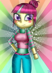 Size: 755x1057 | Tagged: safe, artist:julietta333, imported from derpibooru, sour sweet, equestria girls, friendship games