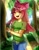 Size: 580x753 | Tagged: artist needed, safe, artist:有节操, imported from derpibooru, apple bloom, equestria girls, female, open mouth, solo