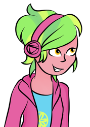 Size: 754x1060 | Tagged: safe, artist:berrypunchrules, imported from derpibooru, lemon zest, equestria girls, lime citron, pink lemonade (r63), rule 63, simple background, solo, transparent background, vector