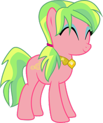 Size: 418x497 | Tagged: safe, artist:adagiopony13, imported from derpibooru, lemon zest, equestria girls, alternate universe, cute, elements of harmony, equestria girls ponified, female, jewelry, ponified, regalia, solo, zestabetes