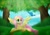 Size: 3436x2409 | Tagged: safe, artist:lilapudelpony, imported from derpibooru, fluttershy, bird, female, grass, looking at something, looking up, lying down, solo, spread wings, tree