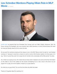 Size: 481x625 | Tagged: safe, imported from derpibooru, human, equestria daily, my little pony: the movie, irl, irl human, liev schreiber, photo, text