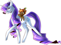 Size: 1664x1237 | Tagged: safe, artist:fuwahcat, imported from derpibooru, button mash, rarity, bedroom eyes, button riding rarity, buttonbetes, cute, female, fluffy, looking back, male, open mouth, ponies riding ponies, raised hoof, raised leg, rarimash, riding, shipping, simple background, smiling, straight, transparent background