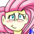 Size: 885x885 | Tagged: safe, artist:hurricanestarpegasus, imported from derpibooru, fluttershy, human, equestria girls, female, humanized, looking at you, smiling, solo