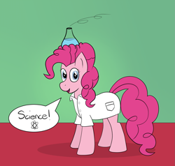 Size: 1401x1332 | Tagged: safe, artist:php47, imported from derpibooru, pinkie pie, pink horse daily, science