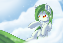 Size: 1024x696 | Tagged: safe, artist:dusthiel, imported from derpibooru, oc, oc only, oc:dust wind, cloud, solo