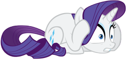 Size: 8060x3850 | Tagged: safe, artist:togekisspika35, imported from derpibooru, rarity, simple ways, .psd available, female, scared, simple background, solo, transparent background, vector