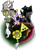 Size: 1836x2520 | Tagged: safe, artist:toxikku, imported from derpibooru, discord, demon, draconequus, antagonist, bill cipher, chaos, crossover, danganronpa, dimentio, evil, flower, flowey, gravity falls, mass crossover, mephiles the dark, monokuma, sega, sonic 06, sonic the hedgehog (series), super mario bros., super paper mario, teddy bear, undertale, xk-class end-of-the-world scenario