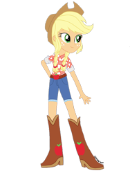 Size: 1536x2048 | Tagged: safe, artist:psshdjndofnsjdkan, imported from derpibooru, applejack, equestria girls, alternate clothes, alternate costumes