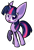 Size: 600x879 | Tagged: safe, artist:ultimatenightcore, imported from derpibooru, twilight sparkle, alicorn, pony, big ears, female, long ears, raised hoof, simple background, solo, transparent background, twilight sparkle (alicorn)