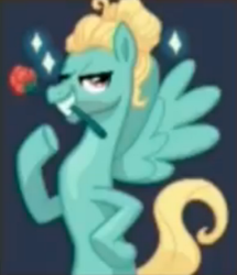 Size: 498x580 | Tagged: safe, imported from derpibooru, screencap, zephyr breeze, pegasus, pony, flutter brutter, bust, male, portrait, smiling, solo, stallion, wings