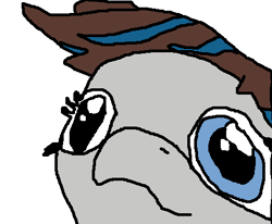 Size: 482x398 | Tagged: safe, artist:dronapon3, imported from derpibooru, oc, oc only, oc:breezy, pony, 1000 hours in ms paint, meme, ms paint, pagan (user), simple background, solo, white background