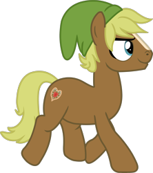 Size: 1626x1829 | Tagged: safe, artist:silshadnic, imported from derpibooru, quarter hearts, earth pony, pony, flutter brutter, blaze (coat marking), link, simple background, solo, the legend of zelda, transparent background, vector