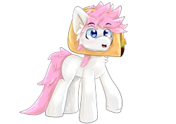 Size: 5551x3897 | Tagged: safe, artist:sherfur, imported from derpibooru, oc, oc only, oc:rosebud, earth pony, pony, food, headwear, male, solo, stallion, taco