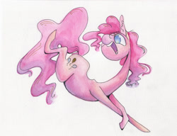 Size: 1280x981 | Tagged: safe, artist:getchanoodlewet, imported from derpibooru, pinkie pie, female, solo, traditional art