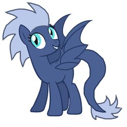 Size: 1152x1152 | Tagged: safe, artist:motownwarrior01, artist:pegasski, imported from derpibooru, oc, oc only, oc:tulip, dracony, hybrid, base used, ponified, simple background, solo, transparent background